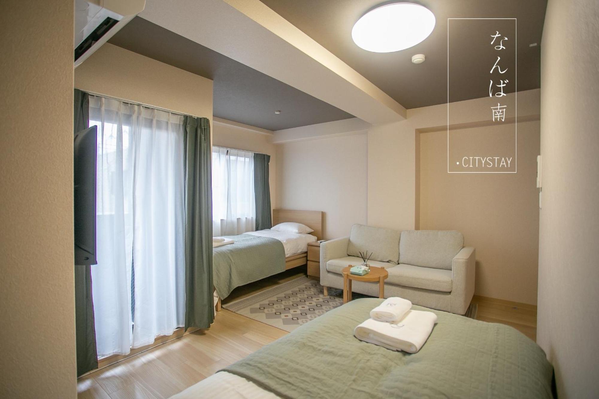 Citystay難波南 Osaka Bagian luar foto