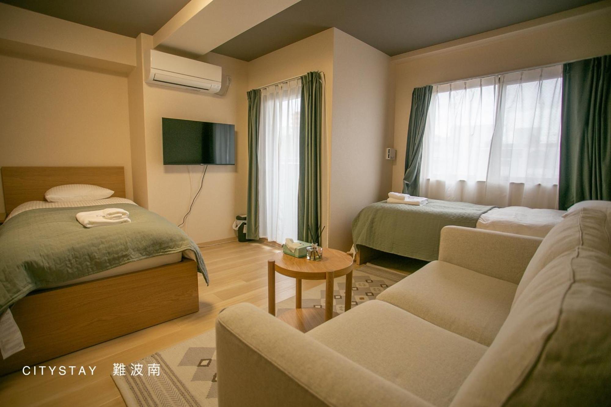 Citystay難波南 Osaka Bagian luar foto